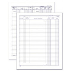 Registro Carico/Scarico Beni usati per Antiquari (Regime del Margine) - 23 pagine prenumerate - 31x24,5 cm